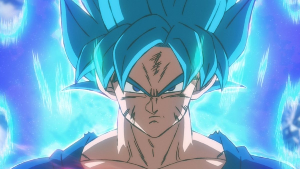 X 上的TheGhost：「Goku ssj 2 Blue estilo Shintani  / X