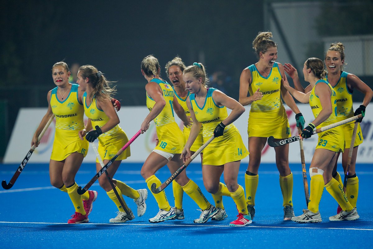 NSWIS's tweet photo. Runners up for the @Hockeyroos in the Champions Trophy, making the final against The Netherlands. Well done to Greta Hayes who debuted in the tournament 👏 #HCR2018 https://t.co/i7gGCtPbbp