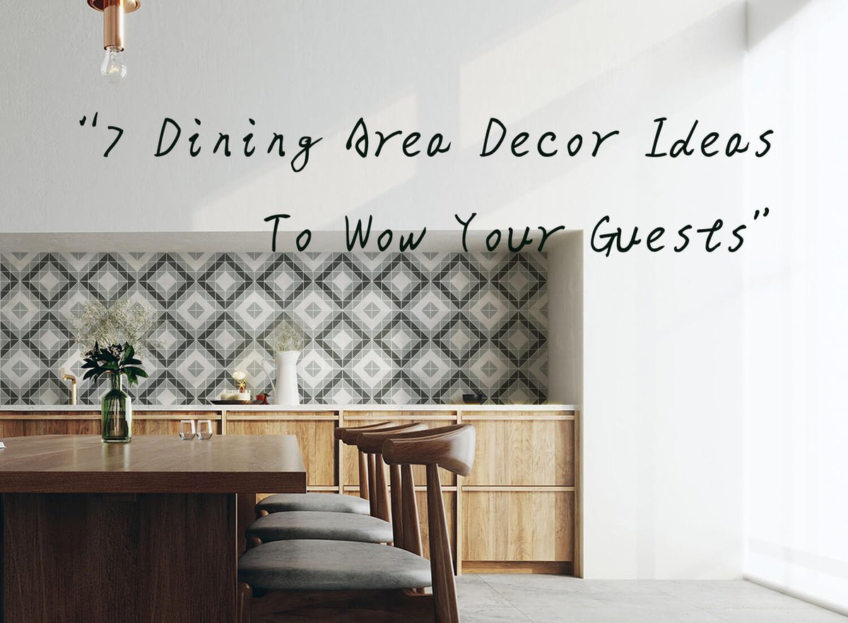 7 Dining Area Decor Ideas To Wow Your Guests.
bit.ly/2DXemOc 
#diningroom #diningarea #diningareadecor #interior #interiordecor #designinspiration #homedecor #homeimprovement