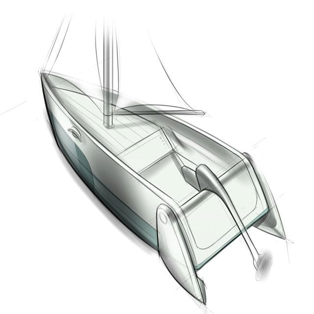 _willdesign_'s tweet image. sailboat for @weeklydesignchallenge . Round two of sketching a category without doing ample research on the category, but just having fun and letting it flow. Sketched while listening to throwback Christmas songs because I&apos;m  feeling old school with my #cintiq and #sketchboo…