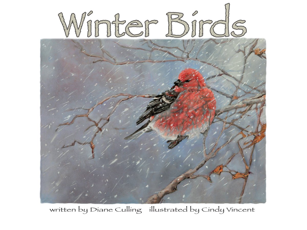 DianeCulling's tweet photo. First came Autumn Bear (2007), then Winter Birds (2018). Cindy &amp; I need to pick up the pace a bit to get Spring and Summer in before we die of old age, LOL.  Autumn Bear has almost sold 3000 copies since it came out in 2007. Fingers + eyes crossed that WB does as well. https://t.co/yoL4ieJTqt
