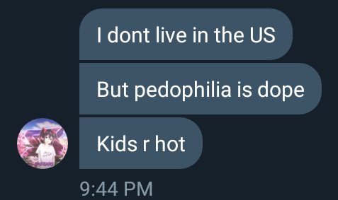 PedosExposedx's tweet photo. @owofears is a pedophile in this community. From anymous sources and background research we have found the following: His real name is Micheal, he is twenty (20) years old, and he lives in Washington state. (1/2) https://t.co/Edf1tAvyJC