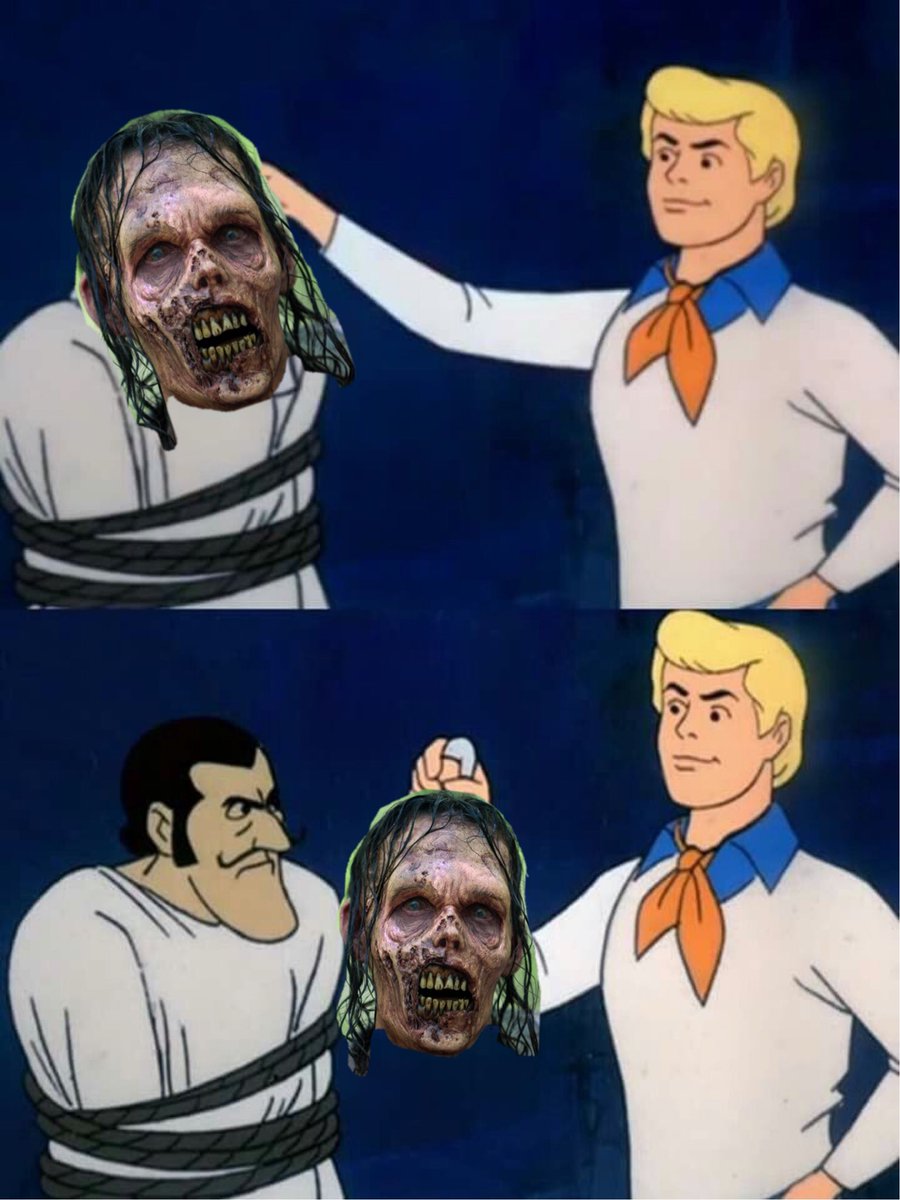 kathleen_hanley's tweet photo. when daryl took off the whisperer’s walker mask #TheWalkingDead #TWD https://t.co/Q4d1kHiQfU
