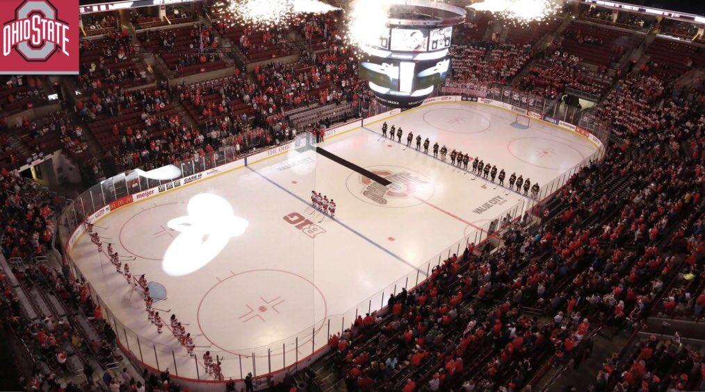 CamdenThiesing's tweet photo. I’m honored to announce my commitment to play division 1 hockey and further my education at THE Ohio State University. I want to thank my family, friends, and coaches for helping me become who I am today. https://t.co/S3ZxWRk2uq