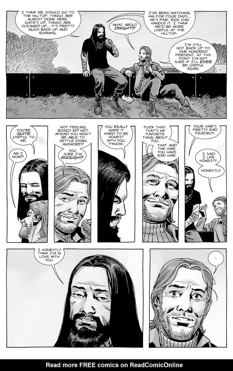 JustinThomas97's tweet photo. We deserved to see the Jesus and Aaron relationship. #TWD #RIPJesus https://t.co/u75OOd57pJ