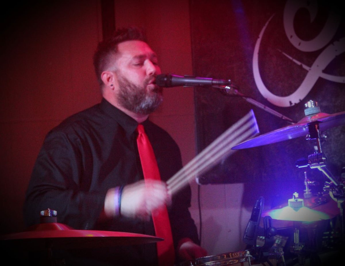 TheMagnoliaSoul's tweet photo. Happy Birthday to our very own drummer/vocalist extraordinaire @cadrummer12 ! 
Proud to share the stage! 
We love ya man! 
#magnoliasoul #drummer 
@irishfoxphotography https://t.co/ljV44w0SIp