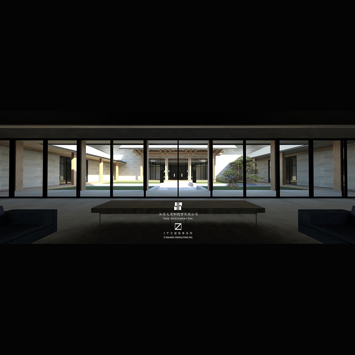 zsquare20's tweet photo. Modern Chinese style courtyard house designed by Z SQUARE GROUP in King city Ontario is ready for tender!!! https://t.co/8SIGmuGMPR