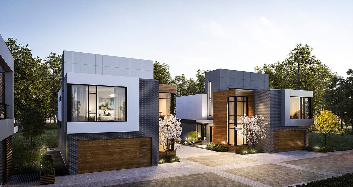zsquare20's tweet photo. The Cubic House is fully occupied. https://t.co/lEAOMDWhdA