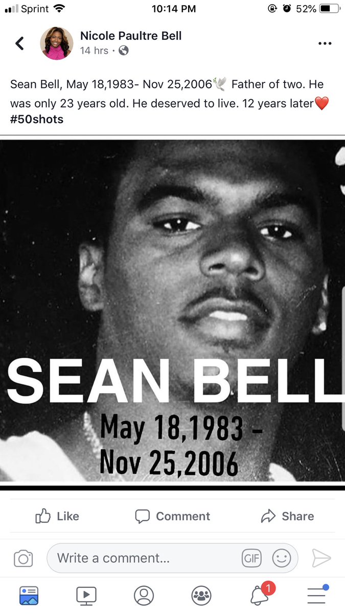 ulovewendy's tweet image. SAY HIS NAME! #SeanBell