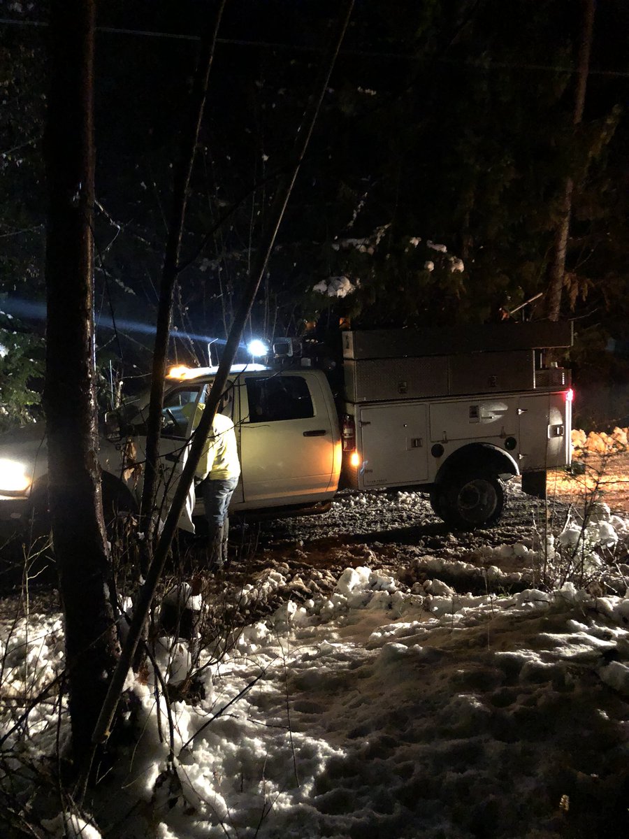 RobynJacobs's tweet photo. Huge shout out and thank you to the Kootenai Electric crews for restoring power yesterday!! #KootenaiEC https://t.co/7s4JR9d7Sy