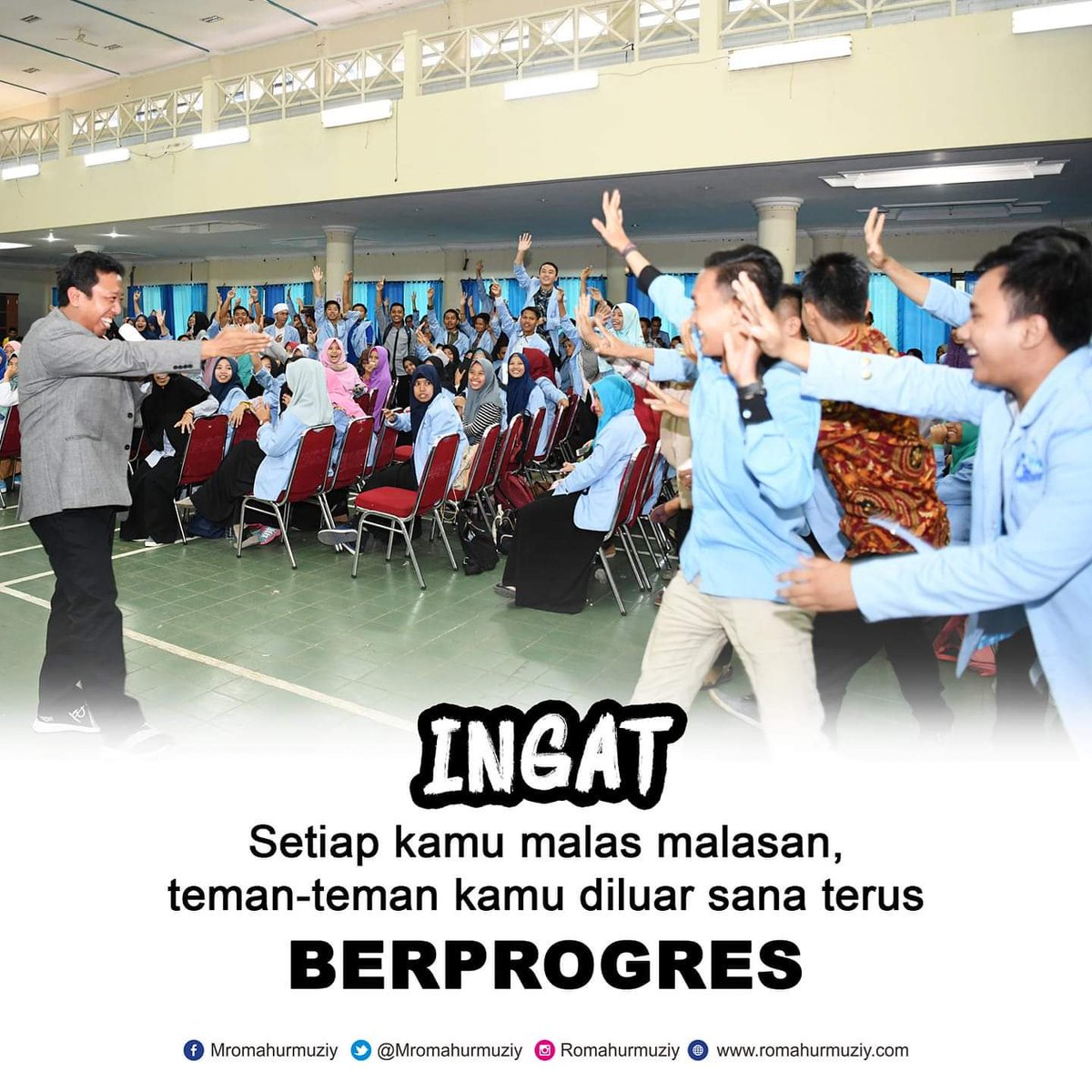 PPPJateng7's tweet image. Bergerak, tinggalkan kemalasan.

#progresif 
#PPPJateng7 
#bergerakbersamarakyat 
#Romahurmuziy