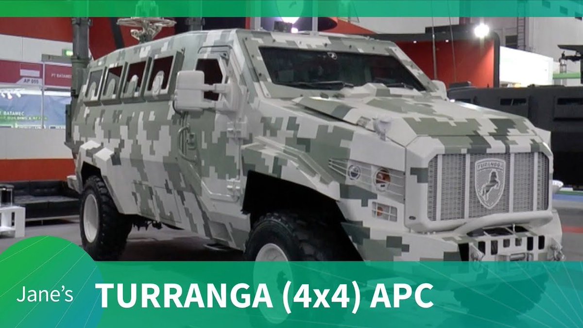 JanesINTEL's tweet photo. Turranga (4x4) Armoured Personnel Carrier #IndoDefence2018 https://t.co/Nzu276m5ly https://t.co/XsrPIVU0Pd