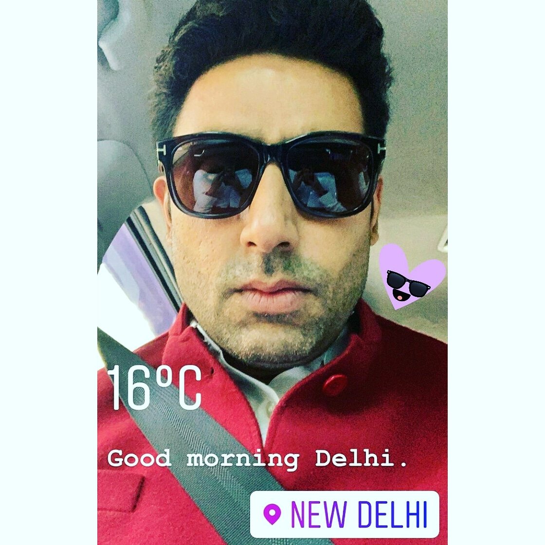 AbhishekB_ar's tweet photo. Morning selfie ๐โค๐
#Abhishekbachchan #AB_Junior #Bachchan #red #Junior_Bachchan #Bollywood #India #black #handsome #cleanshaved #selfie #instagramstory #ABcrew #ุงุจููุดูู_ุจุงุชุดุงู https://t.co/9rUkVkzDi5
