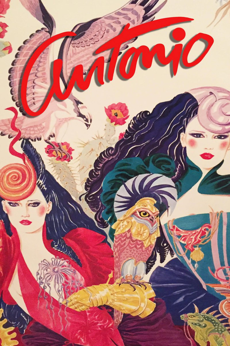 KingstonPop's tweet photo. Our Grand Opening happened with The Cloistered Illustration's of Antonio Lopez. Totally Amazing you guys! https://t.co/DRGRptN9kC