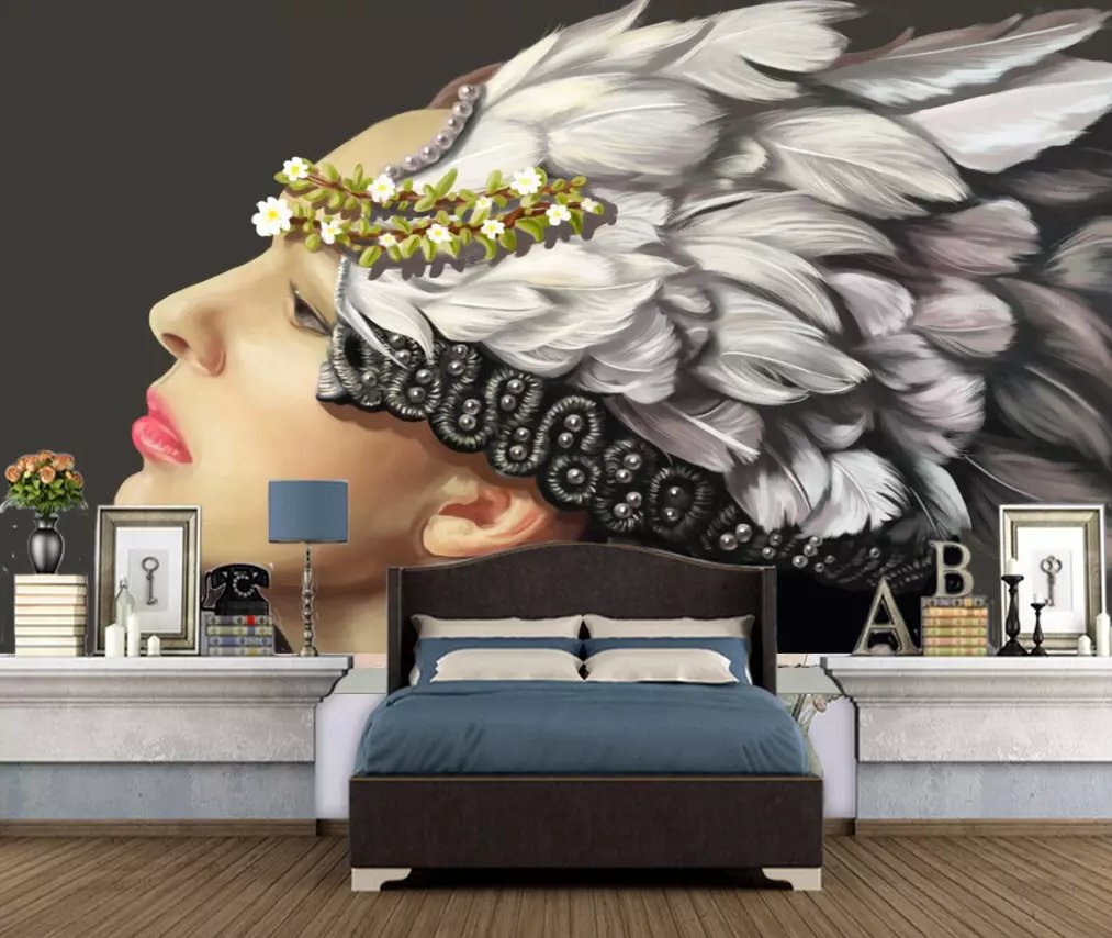 pikocean's tweet photo. Various artistic expressions of feathers, make the home wall decoration romantic☺️, here is the link: https://t.co/vCHtdDNXbs #interiordesign #wallpaper #wallmural #walldecor #wallart #homedecor #homedecration #homedesignideas #livingroomdecor #bedroomdecor #walldesign https://t.co/GsgjvzEnCh
