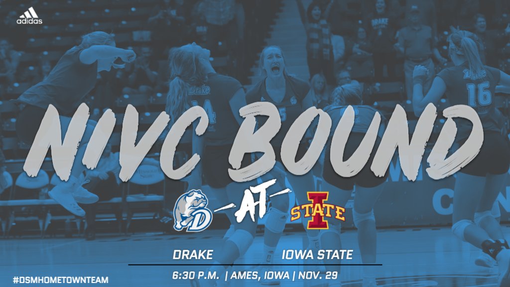 DrakeVolleyball's tweet photo. Honored for the opportunity to continue our season in the NIVC and be just the second team in program history to earn a postseason appearance!
MORE ➡️https://t.co/4FNQwPF3hB https://t.co/diznJqwFcS