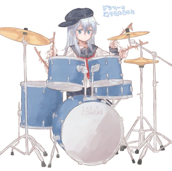 「drum set」 illustration images(Oldest)