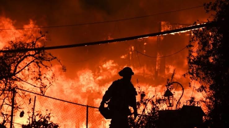 DestacadosMex's tweet photo. El #CampFire el incendio más devastador del registro de California.
Arrasó 62 mil hectáreas, 14 mil viviendas entre otras construcción es. Dejó un saldo de 87 muertos y 249 desaparecidos.Fue finalmente controlado,así lo afirmó el departamento d bomberos de California este domingo https://t.co/2zaOBzpwE1