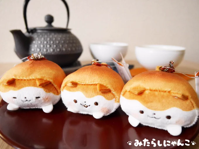 minneにて『みたらしにゃんこ ふわもちマスコット』の販売を開始しました✨表情は3種の中からお選びいただけます!
生地はふわふわ・もちもちです😊
※残念ながら食べられません笑!
https://t.co/MVm9nkuju8

本日26日(月)までminneポイント5倍キャンペーン中です!

#みたらしにゃんこ #ミンネ 