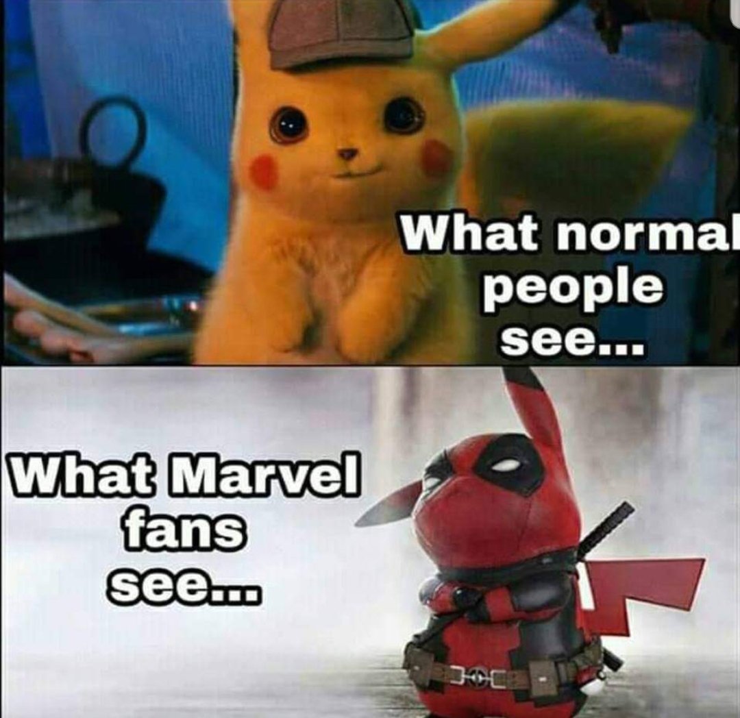 BAsturiad's tweet photo. #pikachudetective #pokemon #Marvel #pikachupool https://t.co/Pq3ZNyqxku