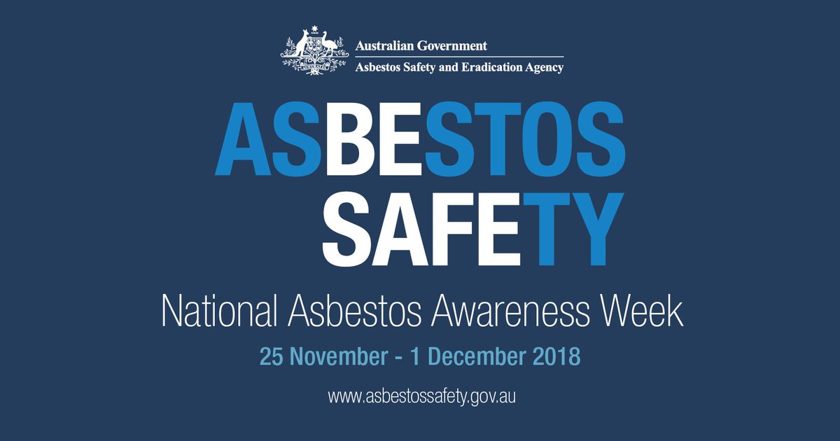 AsbestosSafety's tweet photo. This week is National Asbestos Awareness Week. Dedicate some time this week to finding out more about the significant health risks and dangers posed by exposure to asbestos fibres and how you can keep yourself and your family safe. #beasbestosaware #NationalAsbestosAwarenessWeek https://t.co/Bo5Trzb2Uy