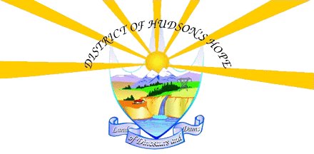 79: HUDSON'S HOPE (4.31 points)- What a hot mess of a flag- "Land of Dinosaurs and Dams" HECK YEAH- It's not good in any technical sense of the word, but they went for it and that's admirable