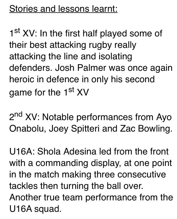 TrinitySchRugby's tweet image. Stories and lessons learnt from the weekend against @LondonOratory and @ReedsRugby #processfocus #themeoftheweek #TrinityRugby