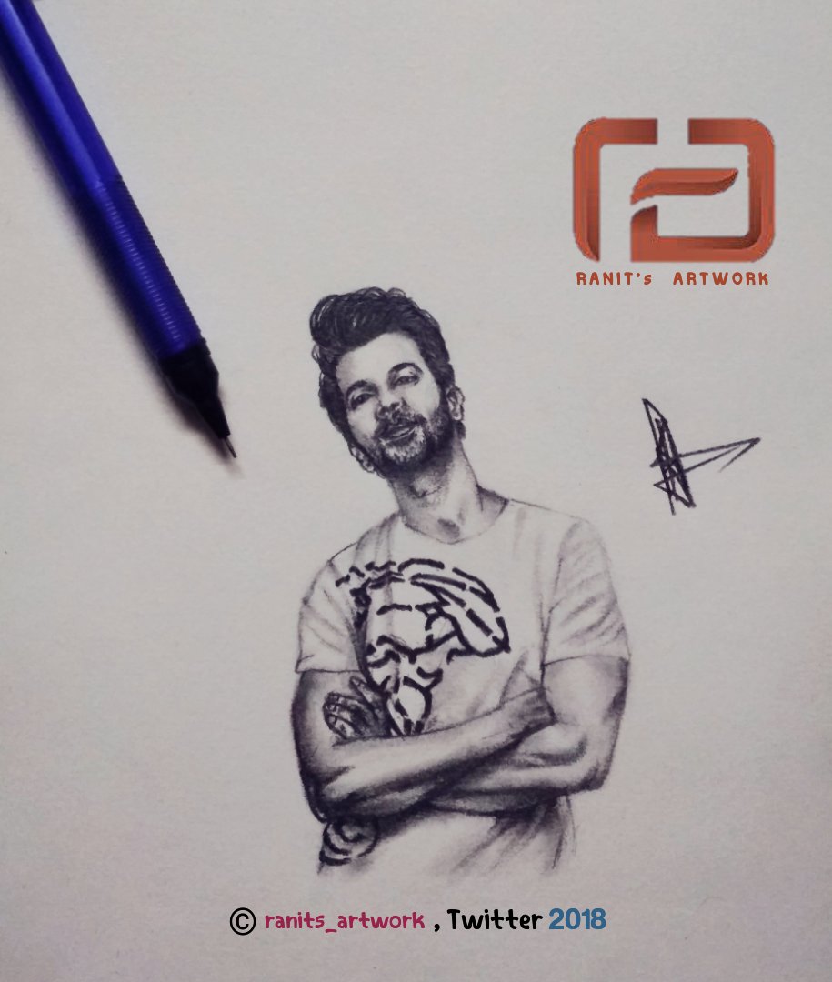 ranits_artwork's tweet photo. Dear @RajkummarRao this one for you 😊
My First sketch of yours.
It took 3 hours to complete.
Hope you will love my effort in making this Realistic sketch 🎨
.
Media used: Graphite pencil (HB, 2B, 5B, 8B), on A5 sized paper.

Share your views 😊
Dm's are welcome. Thank you! ♥ https://t.co/A5UGGPIFIn