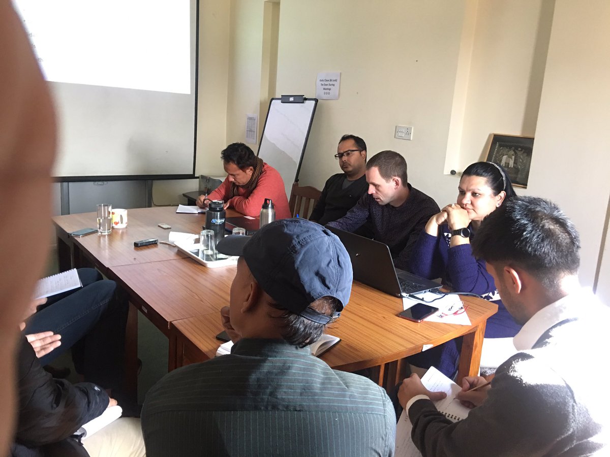 sushilbaral's tweet image. @HERDIntl team joined by @NCIHD_Leeds @COMDISResearch team James &amp;amp; Chris,finalising Research outputs: #Papers, #Guidelines #ResearchBriefs for dissemination of Research findings at local, provincial &amp;amp; federal level. Up taking research findings in given context &amp;amp; helping scale up
