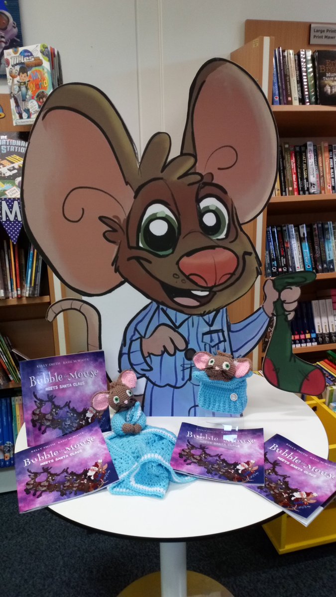 BargoedLib's tweet photo. Mae Kelly Smith ac Bubble y llygoden yn ymweld â Llyfrgell Bargod ar y 10fed Rhagfyr 2018! #YmweliadAwdur #HwylLlyfrgelloedd #CaruLlyfrgelloedd
🐭🧀🐭
Kelly Smith &amp; @bubblethemouse visits Bargoed Library Monday 10th December! #AuthorVisit #LibraryFun #LoveLibraries https://t.co/jFnorSUmND
