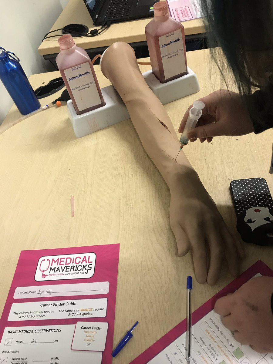 SRCHigherEd's tweet photo. Our Health and Social Care students are learning about all the different careers you can get in the NHS with a HE qualification in H&amp;SC. #medicalmavericks #healthandsocialcare 🏥🚑 https://t.co/sVBI5WaVqU