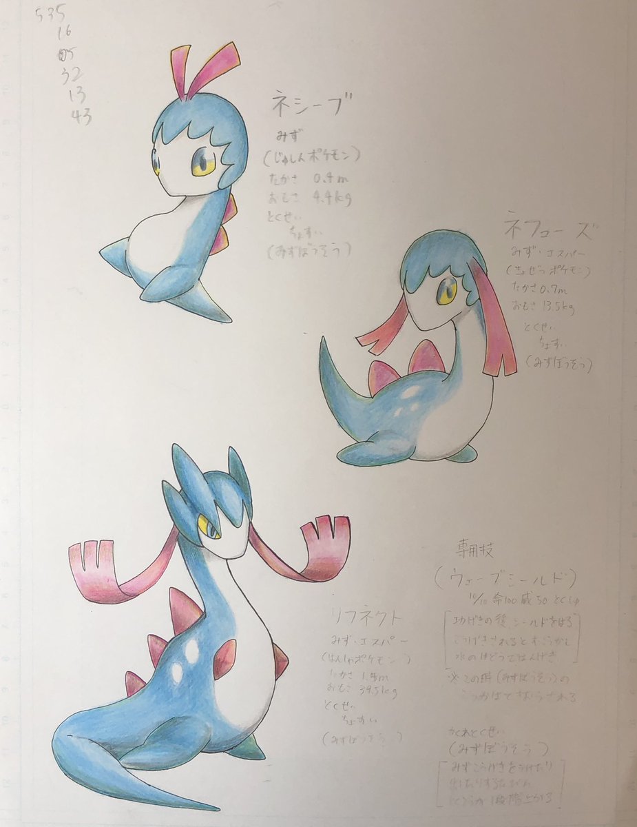 オリジナルポケモン オリジナルポケモン