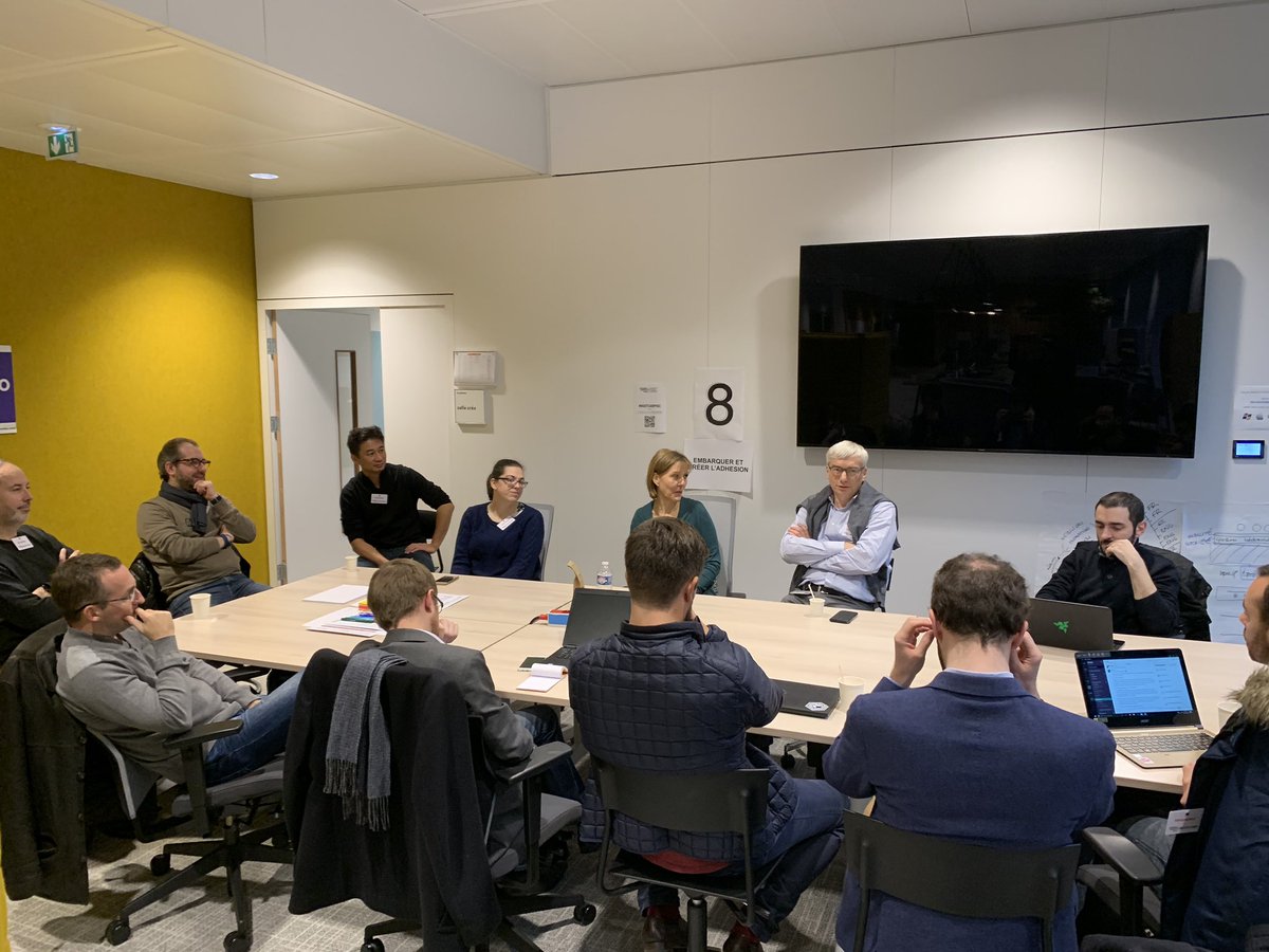 SocieteGenerale's tweet image. Les #intrapreneurs accompagnés des incubateurs partenaires sont rassemblés sur @LePlateauSG en petits groupe pour partager leurs retours d’expériences des premiers mois de vie de leurs #startups. #BootCampISC #InternalStartupCall #LesDunes