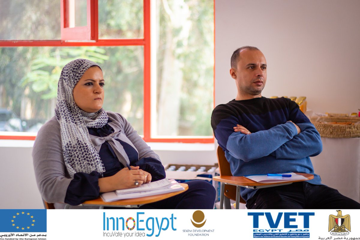 EUInnoEgypt's tweet photo. 🔊It’s our pleasure to welcome a Representatives from TVET program while attending and monitoring Heliopolis University camp activities.🔝

Heliopolis University For Sustainable Development TVET II
#IncuVate_Your_Idea
#InnoEgypt
#Entrepreneurship https://t.co/iuHeePGYcl
