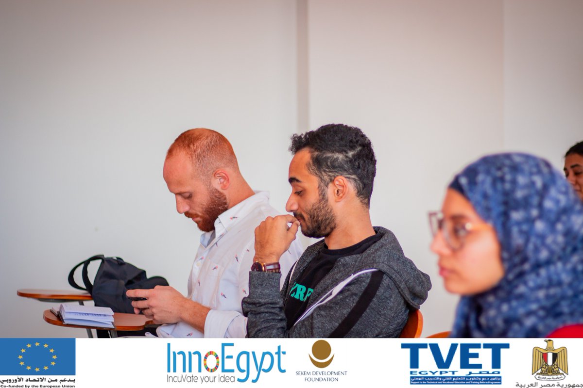 EUInnoEgypt's tweet photo. ♦️InnoEgypt team is proud to announce that Heliopolis University boot camp starts today, the passion and power in startups is very impressive to our team.🔝
🔊Like, tag yourself and your friends. It’s your time to show up your future business.
#IncuVate_Your_Idea
#InnoEgypt https://t.co/mXNHj1i1rC
