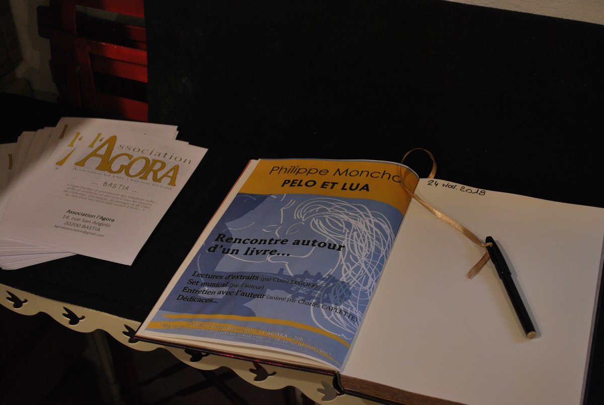 IsulaProd's tweet photo. Bela serata à L'Agora à #Bastia #Corsica #Lecture #Livre #PeloetLua @MonchoSolo @Ghjuvanetta2015 @CharlesCaplette @EOrfevres @AudreyHarelCas @musanostra @Corsevent @librairiefrance @Philecole @librairiefrance @Pamela_relates @Galavarsongz @AddieOfficiel https://t.co/OqLYYpBJUD