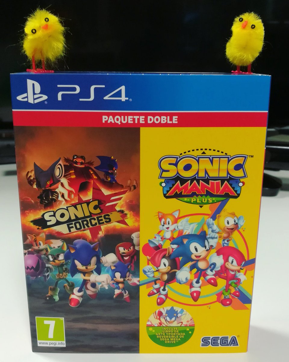 Sonic double pack (sonic forces + sonic mania plus) - PS4