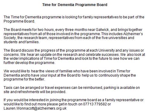 Time For Dementia tweet media