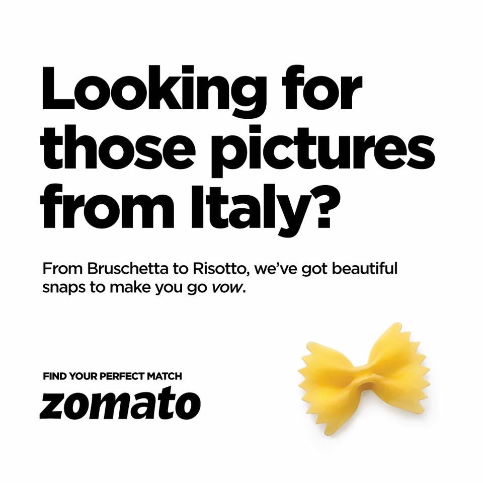 RonakNThinkers's tweet photo. Marketing on Point
Food > Everything
Creative ad by Zomato
#RonakandThinkers #creativeadagency #Agencylife #agency #digitalagency #ambientmedia #adcampaigns2018 #adsoftheworld #adsoftheworld2018 #creativeaddesigns #websitedesigning #creativedesigning #DeepikaRanveer #DeepVeer https://t.co/1hcUL6NkrC