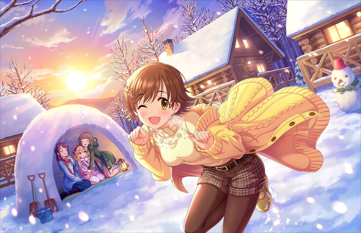 和泉 デレマス高画質 カレイドスノー 本田未央