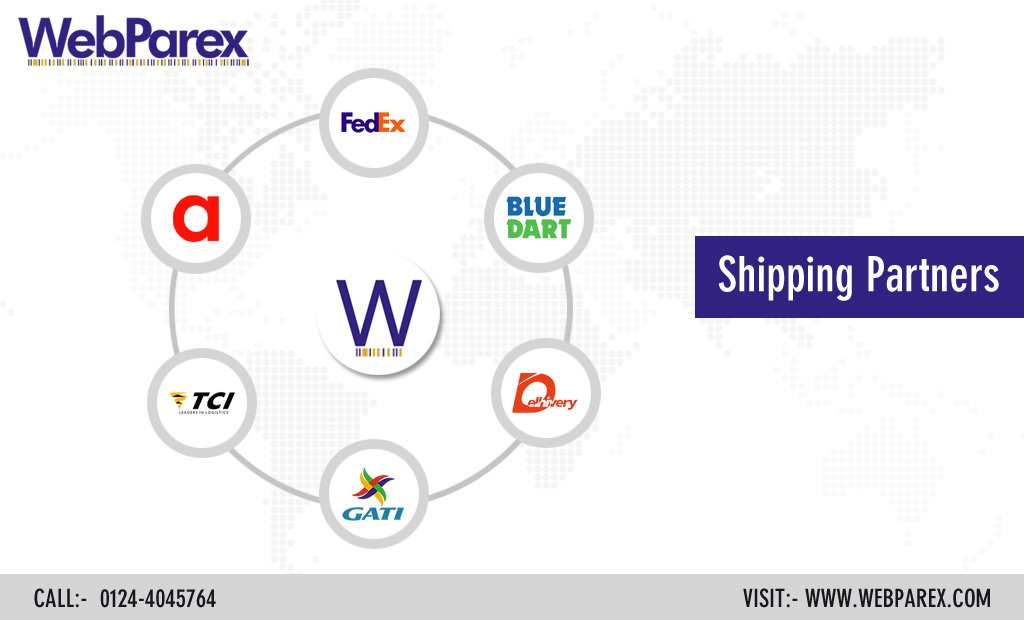 WebParex
Published by Ravi Kishore · Just now · 
Our Renown Shipping Partners #logistics #ecommerce #webparex #shippingservices #shippingmanagement