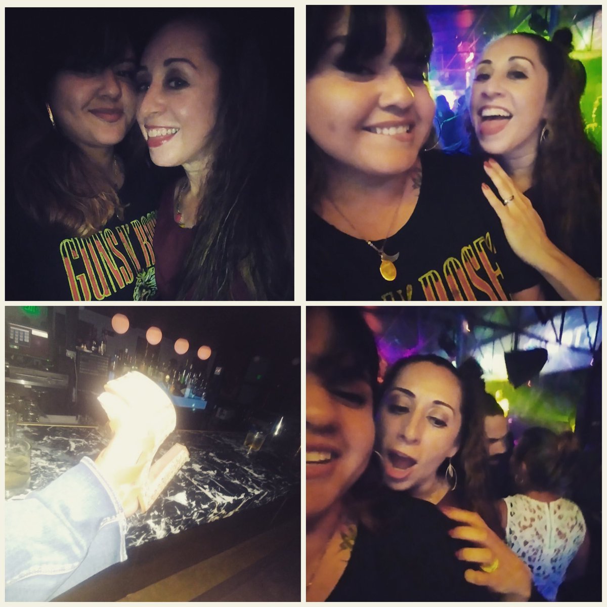 creepette's tweet photo. Adventures w/Lili,my sister from another mister👯‍♀️She was in town visiting from GA.We began at #Flannigans w/Irish car bombs&amp; moved on to Shots&amp;Cafeina in Wynwood where we had shots&amp; more drinks.Looking at the pics Lili sent the next day reminded me of The Hangover😂 #goodtimes https://t.co/3E22lxlrVT