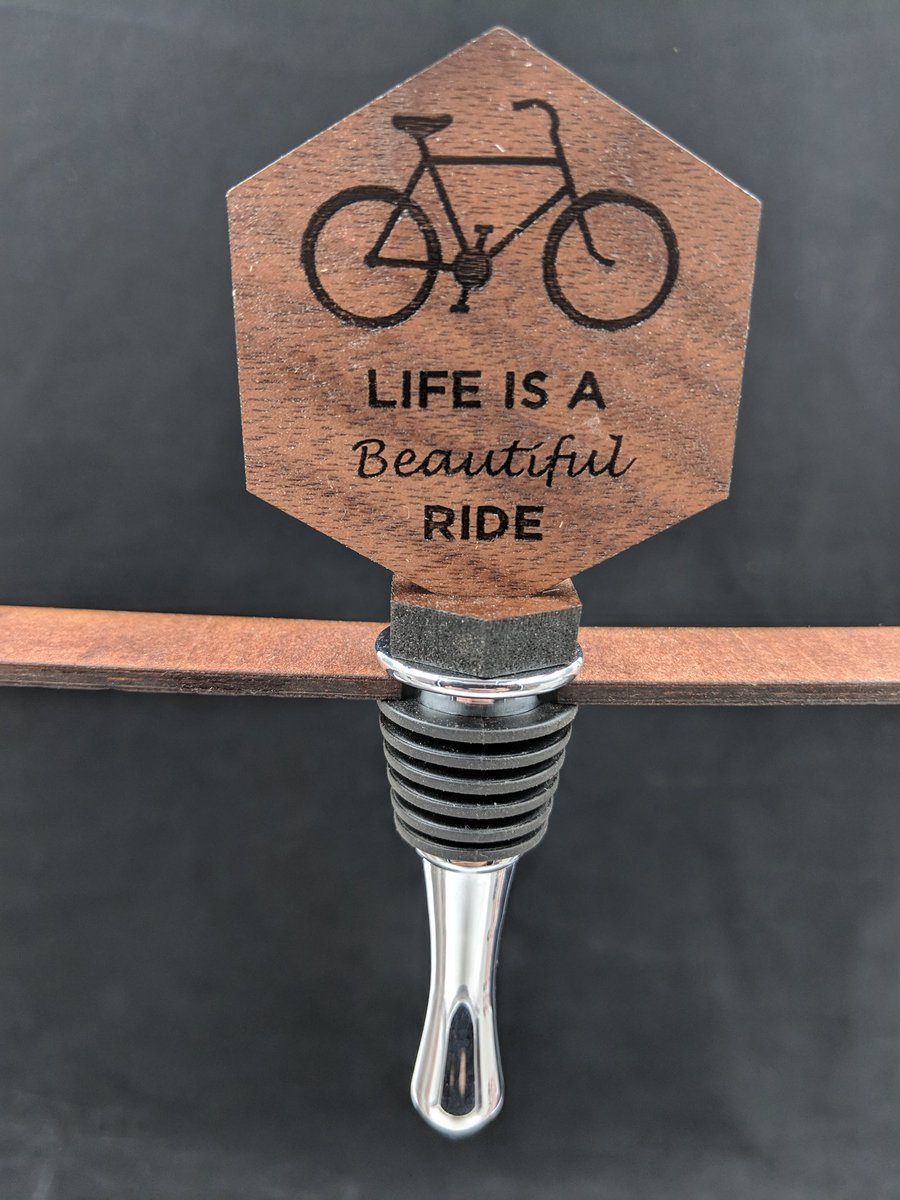 makingSTEM's tweet image. New walnut Wine Stoppers coming soon to the Cook Avenue Creations store. Check out the coasters available now! #etsy #wine #bicycle
etsy.com/shop/CookAvenu…