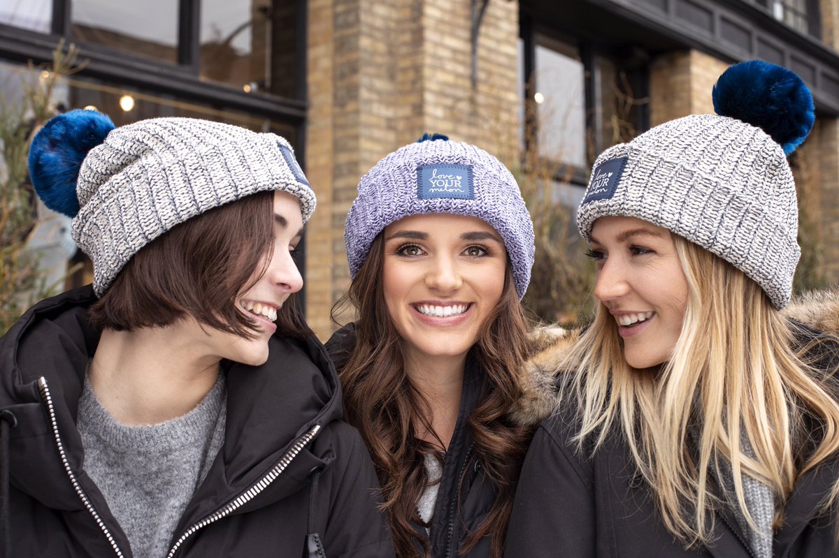 love your melon beanie pom