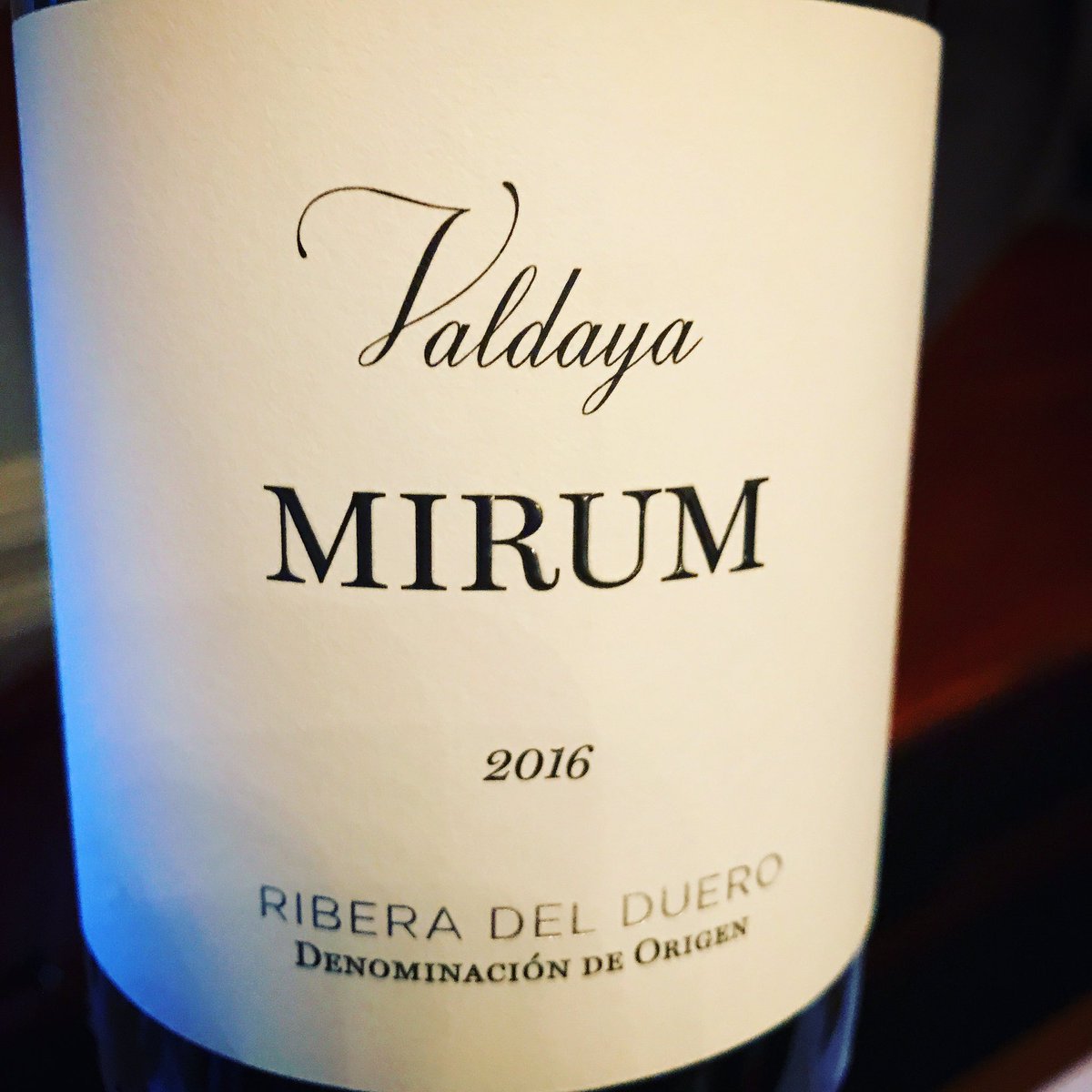 RT <a href="/TweetaDean/">Peter Dean</a>: A future superstar of Ribera Del Duero- (uncertified) organic, high altitude, a mix of wood ages and formats, 35% vinified in concrete. All the characteris from 100% Tempranillo, except it’s fantastically refreshing  #winetalks