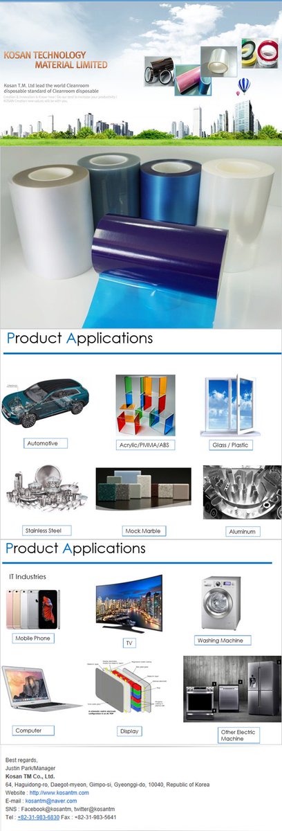 kosantm's tweet photo. @Aeonpack Hello~  I am Justin , working in adhesive tape, film company. hope to be talking with you. https://t.co/NTVEmMHW9H