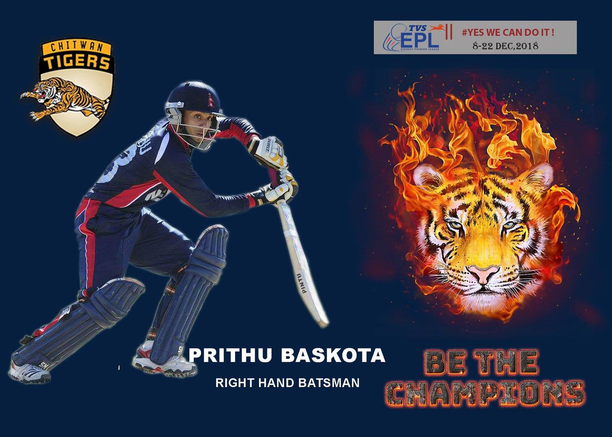 "Enjoy The Game And Chase Your Dreams
Because At The End Dreams Do Come True."
#chitwantigers
#yeswecandoit