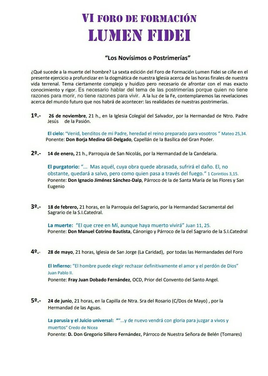 LaSantaCaridad's tweet image. #LumenFidei #Formación