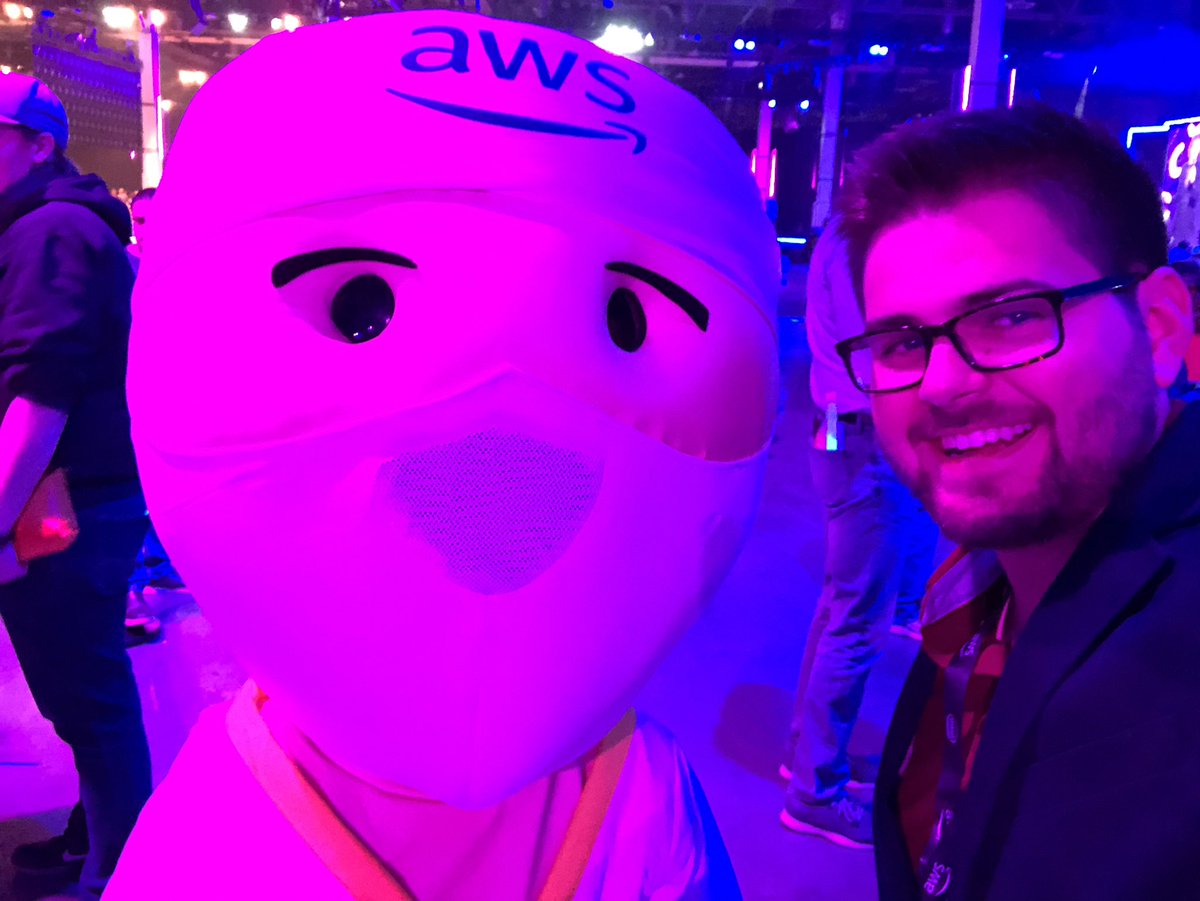 Hey <a href="/AWSCloudNinja/">AWS Cloud Ninja</a> I met you <a href="/AWSreInvent/">AWS re:Invent</a>