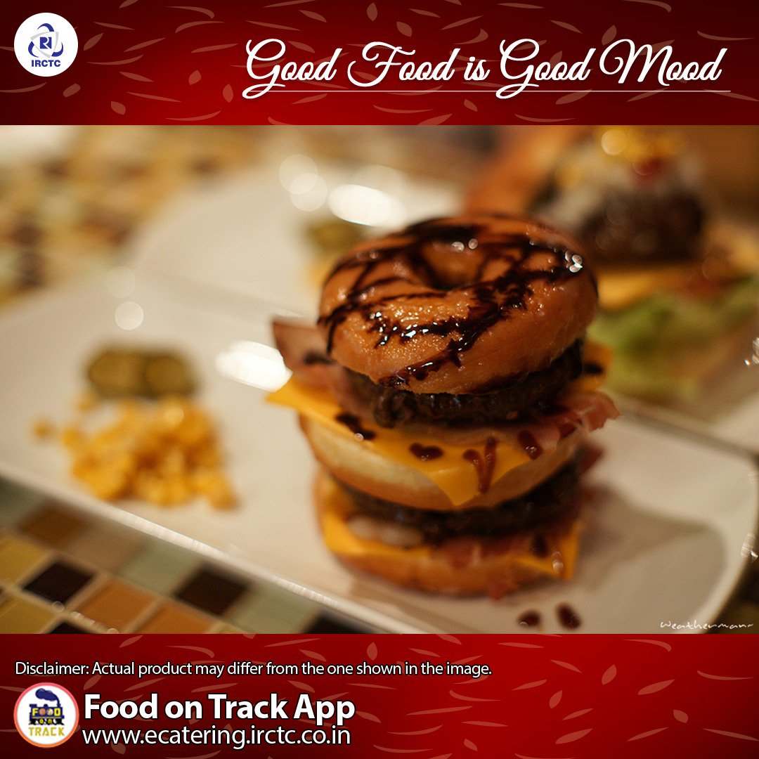eCateringIRCTC's tweet photo. Forget the hassle of bringing home cooked food. Order delicious meals via Food on Track app which offers multiple options from Indian to Chinese to Continental. Order Now: https://t.co/EhXjcP51nv or Download the #FoodonTrack https://t.co/Us1lE2zYUT